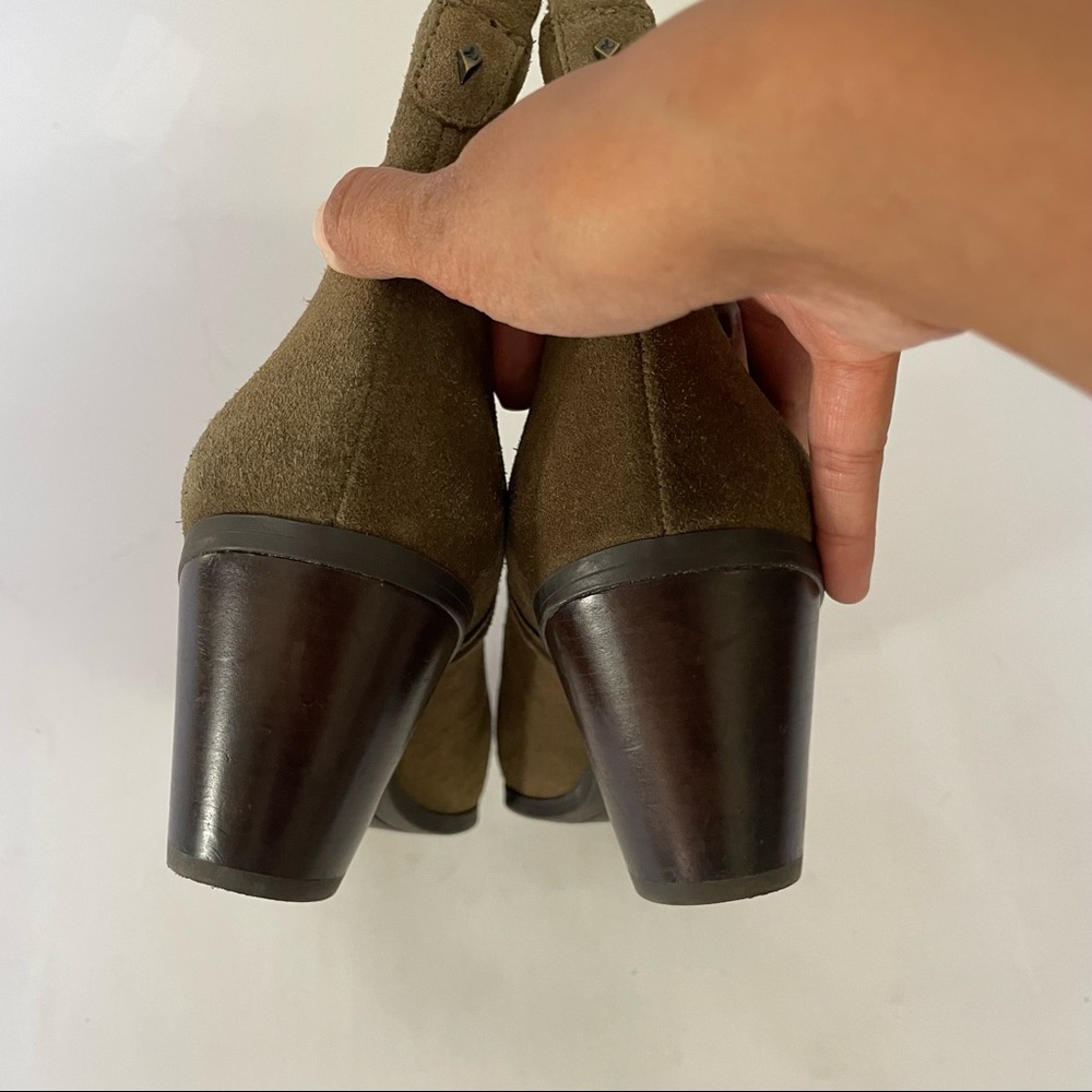 Sam Edelman Suede Ankle Boots, sz 9 - Picture 2 of 9